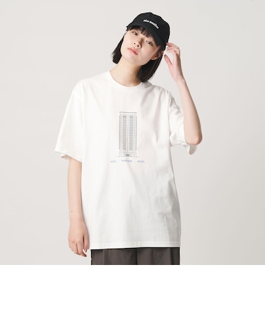 <NICE WEATHER>ホテルプリント Tシャツ