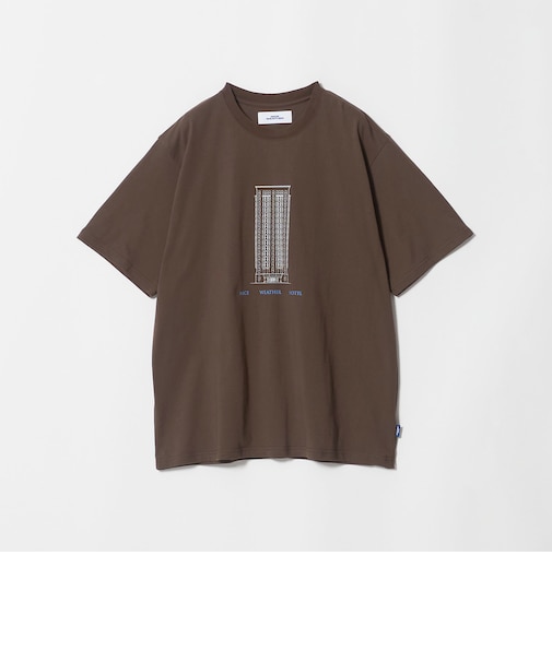 ＜NICE WEATHER＞ホテルプリント Tシャツ