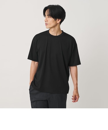 ウール テクスチャード クルーネック Tシャツ