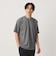 ウール テクスチャード クルーネック Tシャツ