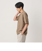 ウール テクスチャード クルーネック Tシャツ