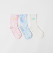 <adidas Originals>タイダイ クルーソックス/3P