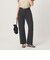 【WEB限定】ワイドフレア デニムパンツ ウォッシャブル