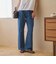 【WEB限定】ワイドフレア デニムパンツ ウォッシャブル