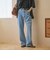 【WEB限定】ワイドフレア デニムパンツ ウォッシャブル