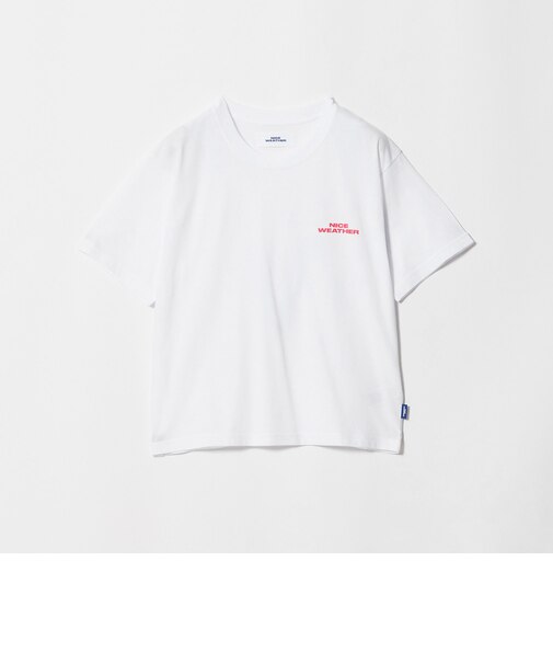 ＜NICE WEATHER＞ウィメンズ ロゴ Tシャツ