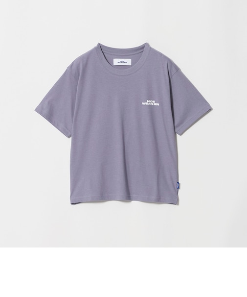 <NICE WEATHER>ウィメンズ ロゴ Tシャツ