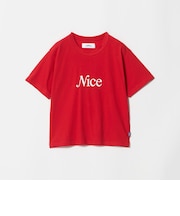 ＜NICE WEATHER＞ウィメンズ NICE ロゴ Tシャツ