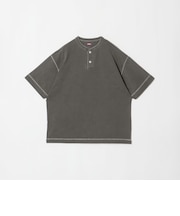 <Healthknit × CGS.>2ボタン ヘンリーネック Tシャツ