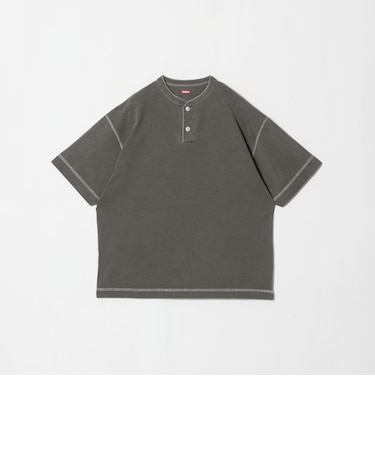 <Healthknit × CGS.>2ボタン ヘンリーネック Tシャツ