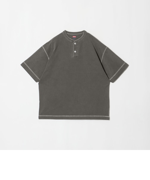 <Healthknit × CGS.>2ボタン ヘンリーネック Tシャツ