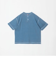 ＜Healthknit × CGS.＞2ボタン ヘンリーネック Tシャツ
