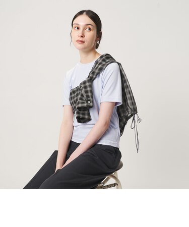 ベロア コンパクト ショートスリーブTシャツ
