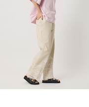 【別注】<calm Line>レース ワイドパンツ