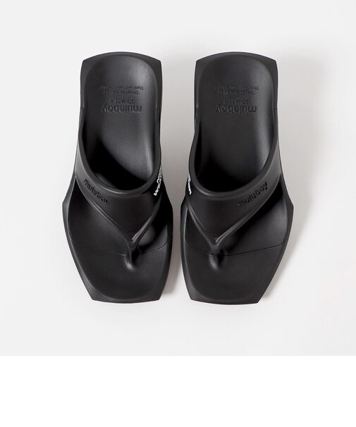 【別注】＜muleboy＞SQUARE X FLIP FLOP サンダル