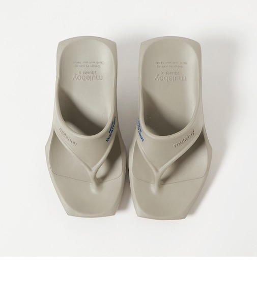 【別注】＜muleboy＞SQUARE X FLIP FLOP サンダル