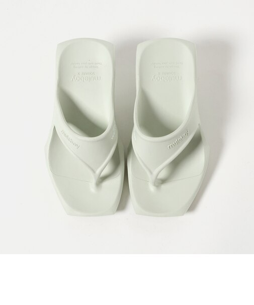 【別注】＜muleboy＞SQUARE X FLIP FLOP サンダル