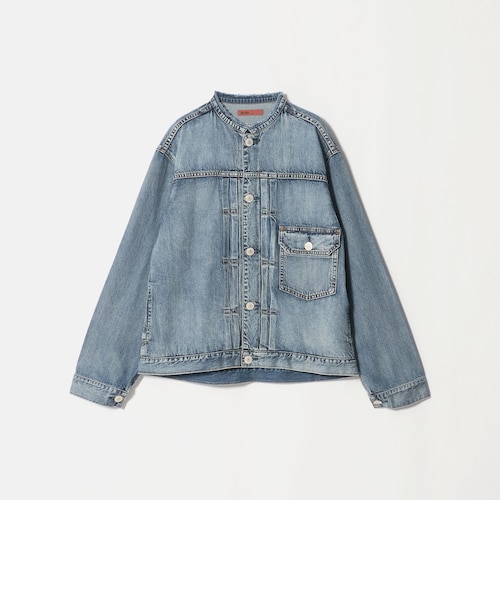 新品未使用　【別注】＜NEEDBY heritage＞デニムジャケット 別注】＜NEEDBY heritage＞デニム ジャケット/コバルト｜ビューティー