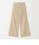 【別注】＜NEEDBY heritage＞ワイドフレア デニムパンツ/ベージュ