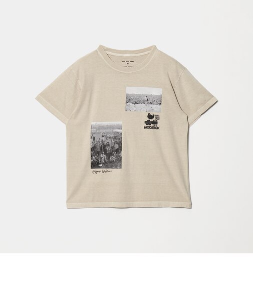 【別注】<GOOD ROCK SPEED>WOOD STOCK プリント Tシャツ