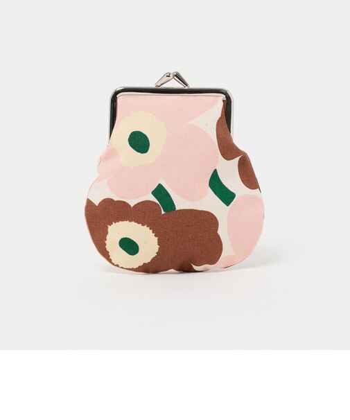 <marimekko>Mini Unikko Pieni Kukkaro がま口 ポーチ