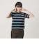 ＜NICE WEATHER＞ボーダーショートスリーブ Tシャツ
