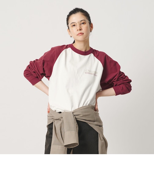 【別注】<HEAR MY NAME>ラグラン ロングスリーブ Tシャツ