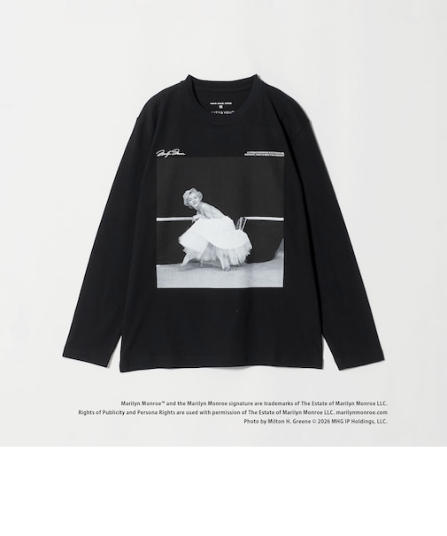 【別注】＜GOOD ROCK SPEED＞Marilyn Monroe/ロングスリーブ Tシャツ