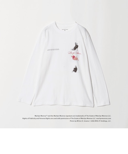 【別注】＜GOOD ROCK SPEED＞Marilyn Monroe/ロングスリーブ Tシャツ