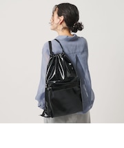＜NOMADIS＞LATT レザーライク リュック