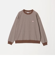 <DANTON>ロングスリーブ スウェット ボーダー Tシャツ