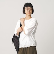 【WEB限定】バックレイヤード ドローストリング Tシャツ