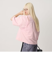 【WEB限定】バックレイヤード ドローストリング Tシャツ
