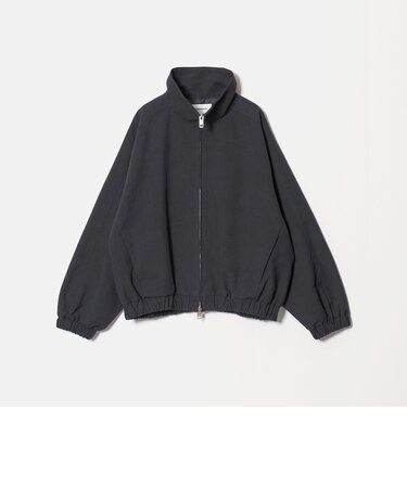 コットン ダブルクロス ジップ ブルゾン