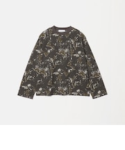 コットンポリエステル カモフラージュ ロングスリーブTシャツ