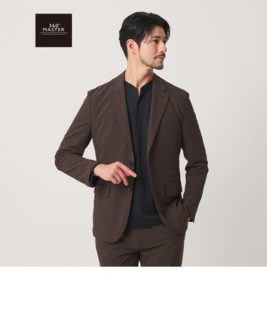 【WEB限定】 360°MASTER スマート 2B ジャケット セットアップ対応 撥水 ストレッチ ウォッシャブル