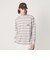 ＜CGS.＞オーガニック コットン ロングスリーブ ボーダー Tシャツ