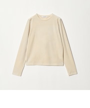 ベロア ロングスリーブTシャツ ウォッシャブル