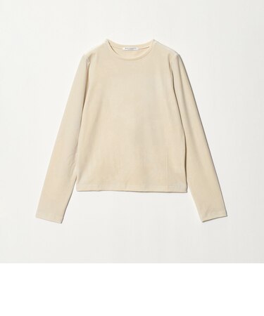 ベロア ロングスリーブTシャツ ウォッシャブル