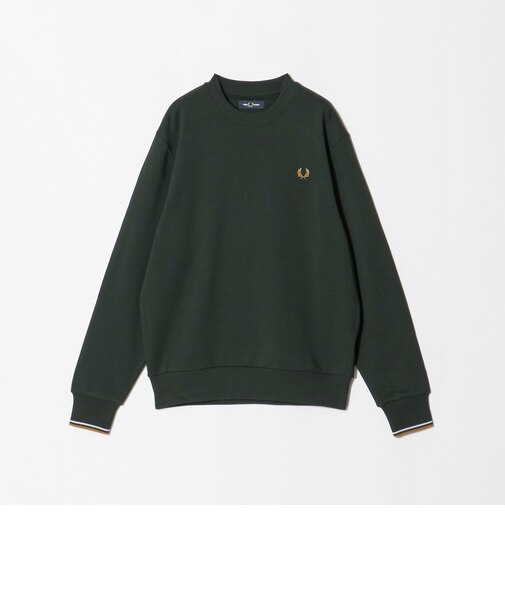 ＜FRED PERRY＞ロゴ クルーネック スウェット