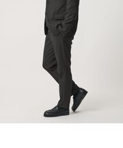 リサイクル ポリエステル 1プリーツ テーパード パンツ NO.3 セットアップ対応 ヨコストレッチ ウォッシャブル
