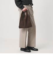 ＜LA UNIQA＞スエード トートバッグ