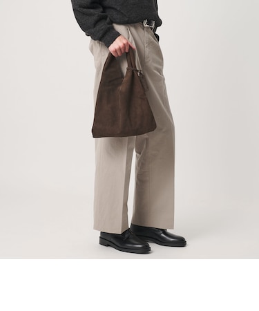 <LA UNIQA>スエード トートバッグ