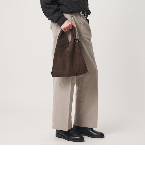 <LA UNIQA>スエード トートバッグ