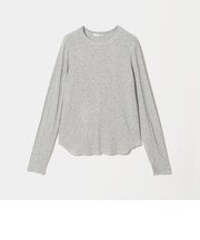 毛セルロースブレンド クルーネック カットソー