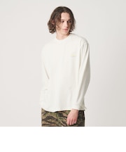 ＜CGS.＞オーガニック コットン ロングスリーブ ロゴ Tシャツ