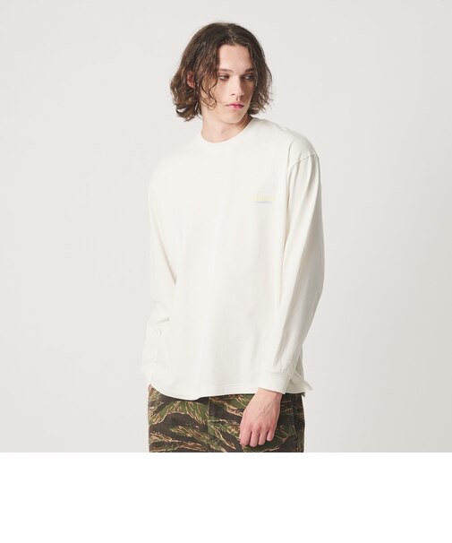 <CGS.>オーガニック コットン ロングスリーブ ロゴ Tシャツ