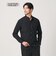 【WEB限定 WARDROBE SMART】コットン バンドカラー スキッパー シャツ