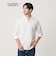 【WEB限定 WARDROBE SMART】コットン バンドカラー スキッパー シャツ