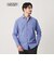 【WEB限定 WARDROBE SMART】コットン ワイドカラー スキッパー シャツ